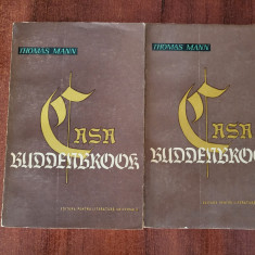 Casa Buddenbrook vol.1 si 2 de Thomas Mann