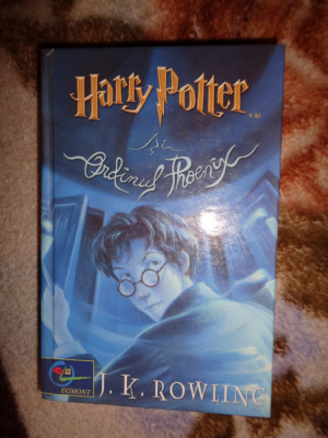 Harry Potter si ordinul Phonix - J.K.Rowling edtie cartonata,ed.egmont,an2003 foto