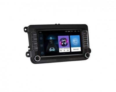 Navigatie auto Android 8.1 display 7&amp;rdquo; inch 1gb VW Passat Golf Touran foto