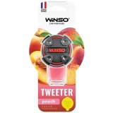 Odorizant auto Winso Tweeter Peach, 8 ml - Parfum de lunga durata