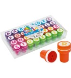 Cumpara ieftin Stampile pentru copii,litere,6 culori,set de 32 modele