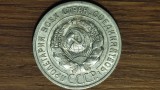 Rusia sovietica / URSS - moneda de colectie argint - 20 Kopecks / Kopeks / Copeici 1925 - Stalin - calitate impecabila !