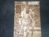REVISTA SPORT NR 7 1973 COPERTA DUMITRACHE PREZENTARE ECHIPA UNIVERSITATEA CRAIOVA