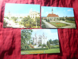 3 Ilustrate Cluj anii &#039;70 - Catedrala Sf. Mihail , Pta Victoriei, Teatrul Nation, Circulata, Printata