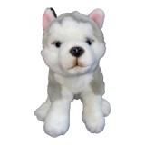 Caine jucarie plus Husky cu lesa sezand nat geo