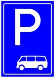 Indicator parcare microbuze