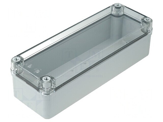 Carcasă universală gri 80x230x65mm IK08 PC