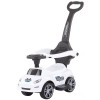 Masinuta Impins Chipolino Turbo White cu Maner, Claxon, Bara Siguranta, Spatar, +3 Ani, Max 23 Kg