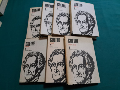 GOETHE * OPERE COMPLETE / VOL. 1,2,3,5,6,7,8 / 1984 * foto