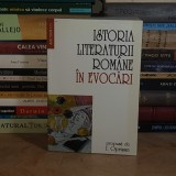 I. OPRISAN - ISTORIA LITERATURII ROMANE IN EVOCARI , 2001 *