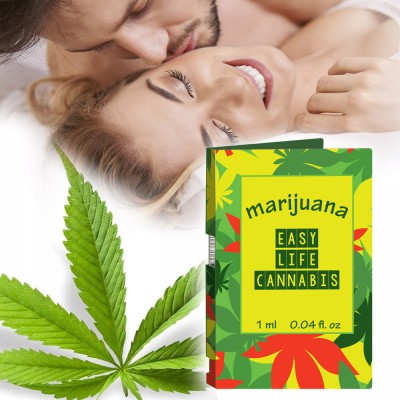 Parfum unisex pentru bărbați și femei Marijuana Cannabis 1 ml foto