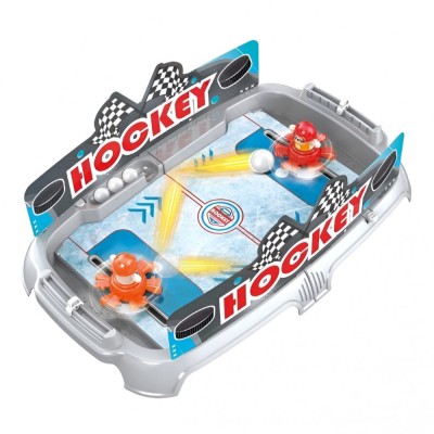 Joc de masa interactiv ice hockey pentru copii, flippy, 4 mingi, tabela scor, 40.7x27x14.5 cm, multicolor foto
