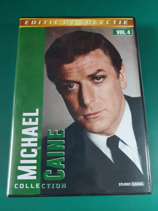 Michael Caine Collection vol. 4 - 8 DVD - subtitrate in limba romana