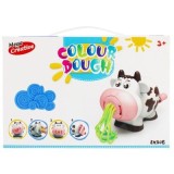 Plastilina Mega Creative Colour Dough 471257, 8x50g, cu accesorii, vacuta, +3 ani, set 8 culori