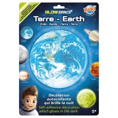 Decoratiuni de perete fosforescente - Planeta Pamant
