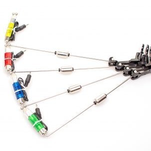 Set 4 swingere cu led 4 culori foto