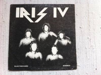 IRIS IV 1990 disc vinyl lp muzica heavy metal hard rock electrecord ST EDE 03831 foto