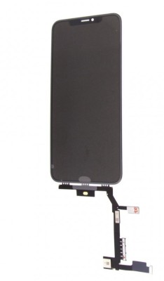 Touchscreen iPhone Xs Max, Black, LONG FLEX foto