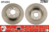 Disc frana MG MG Zt, MG Zt- T; Rover 75 Motor 1.8, 1.8 16V, 1.8 T 16V, 1.8 Turbo, 160, 180, 190, 2.0 CDT, 2.0 CDTi, 2.0 V6, 2.5 V6, 4.6 V8,