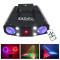 Efect monflower led rgbw + stroboscop + laser