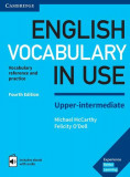 English Vocabulary in Use. Upper-Intermediate. Book with answers and enhanced eBook - Paperback brosat - Felicity O&#039;Dell, Michael McCarthy - Cambridge