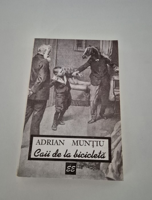 Carte cu autograf Adrian Muntiu Caii de la bicicleta