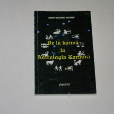 De la karma la astrologia karmica - Andrei Emanuel Popescu