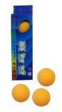 Mingi tenis de masa 3/set, orange, DOUBLE FISH
