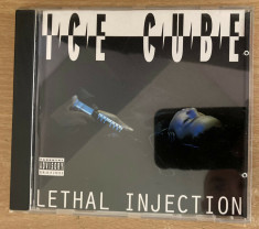 CD Ice Cube - Lethal Injection 1993, Comanda minima 100 lei foto