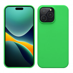 Husa kwmobile pentru Apple iPhone 14 Pro Max, Silicon, Verde, 59074.44 foto