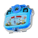 Cumpara ieftin Aparat foto-video pentru copii GoGEN BOB si BOBEK AQUA FOTO, 12 Mpx , camera selfie, carcasa impermeabila, IP68, albastru
