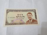 bancnota guineea/guinea 10 s 1971