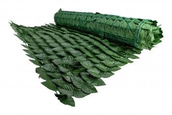 Gard Viu Artificial PVC, Dimensiune 1m x 5m foto