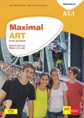 Maximal ART A1.1 - Limba germana - Clasa 5 L2 - Caietul elevului + CD foto