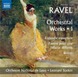 RAVEL: Orchestral Works 1 (Leonard Slatkin / Orchestre National de Lyon) | Maurice Ravel, Orchestre National de Lyon, Leonard Slatkin, Jennifer Gilber