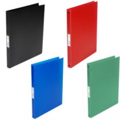 Caiet mecanic Q-Connect A4 4 inele 16mm coperti flexibile