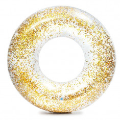 Colac inot Transparent Glitter Tube, 119 cm, glitter auriu
