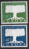 C526 - Germania RF 1957 - Europa 2v.,neuzat,perfecta stare