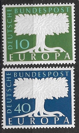 C526 - Germania RF 1957 - Europa 2v.,neuzat,perfecta stare