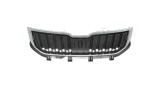 Grila radiator masca fata Skoda Karoq, 08.2017-04.2022, cu rama crom; partly closed; complete, B-Series