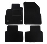 Set covorase auto mocheta velur Renault Talisman, 01.2016-, negru, A-Series