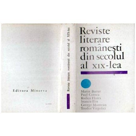 colectiv - Reviste literare romanesti din secolul a XIX-lea - 107930