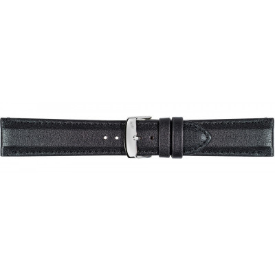 Curea Ceas Piele Naturala Neagra Sport (Rowing) 20mm 22mm 24mm A01X5274C91019CR foto