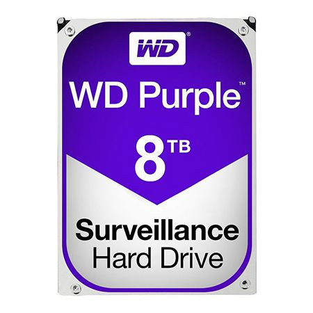 HDD 8TB SATA3 256MB PURPLE WESTERN DIGITAL