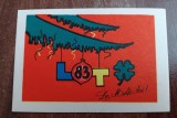 C9 4 - 1983 - Calendar de buzunar - reclama Loto - pronosport