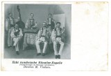 4121 - The Vladescu Folk Ensemble, Romania, folk music - old postcard - unused