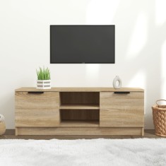 vidaXL Comodă TV, stejar sonoma, 102x35x36,5 cm, lemn prelucrat 811514