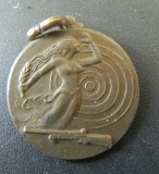 Medalie premiul III concurs de Tir - Italia, 24 mm