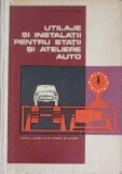 UTILAJE SI INSTALATII PENTRU STATII SI ATELIERE AUTO. MANUAL PENTRU SCOLI TEHNICE DE MAISTRI-M. GHIULAI, AL-221608