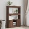 Gossi dulap inalt, stejar maro, 92x33x140 cm, lemn prelucrat